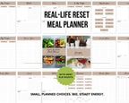 Real-Life Reset Yearly Meal Planner