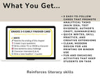 Grades 3–5 Early Finisher Cards