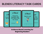 Phonics Task Card MEGA Bundle | CVC, Digraphs & Blends