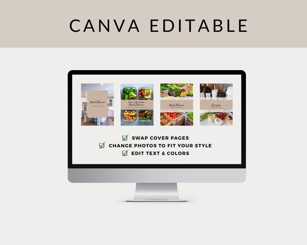 Real-Life Reset Yearly Meal Planner