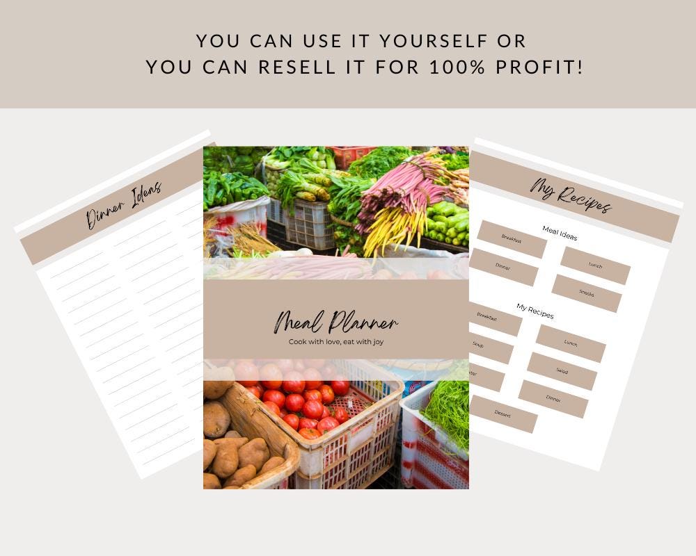 Real-Life Reset Yearly Meal Planner