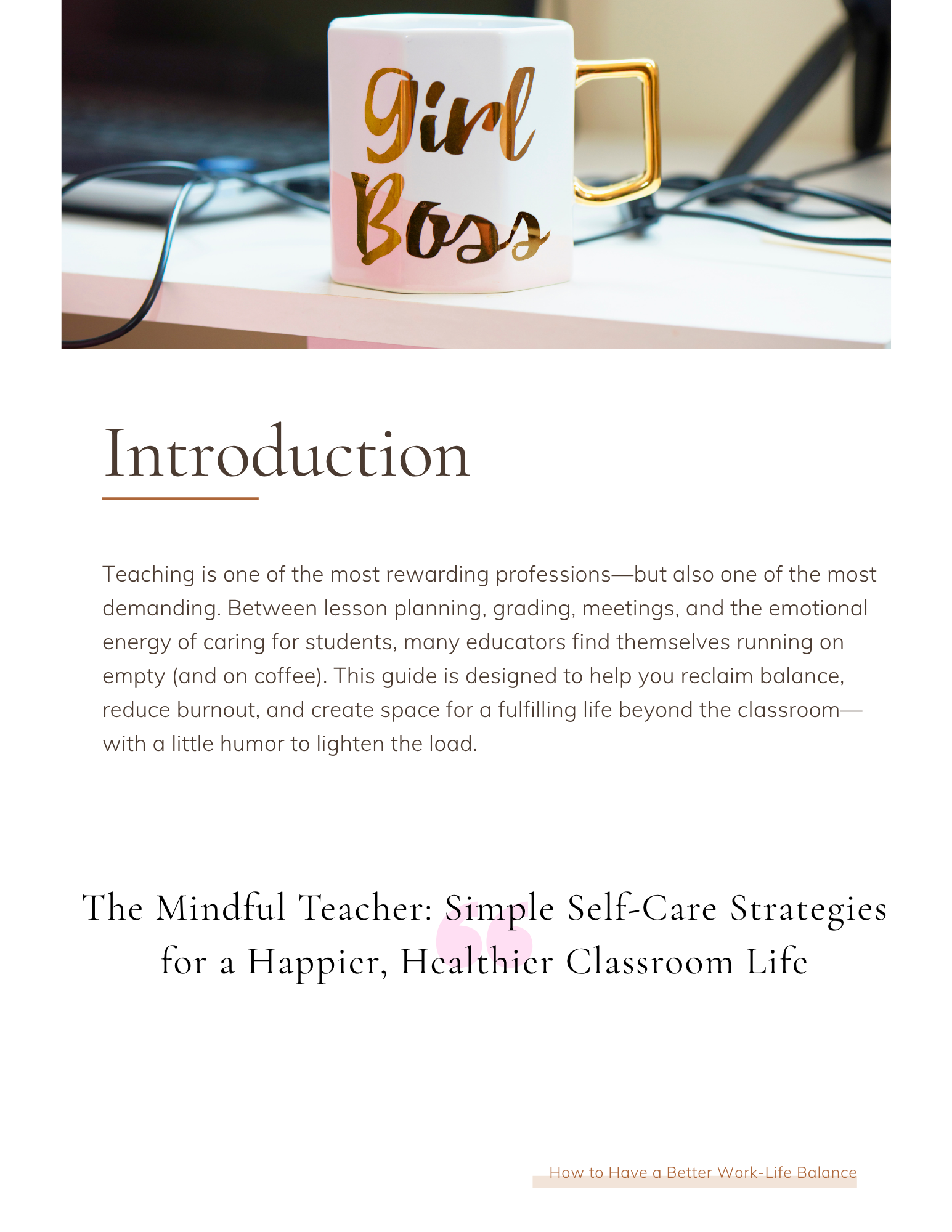 From Bell-to-Bedtime: A Teacher’s Survival Guide to Sanity & Success