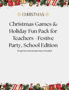The Ultimate Christmas Game Pack for Teachers – 15 Festive Activities!