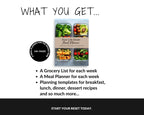 Real-Life Reset Yearly Meal Planner